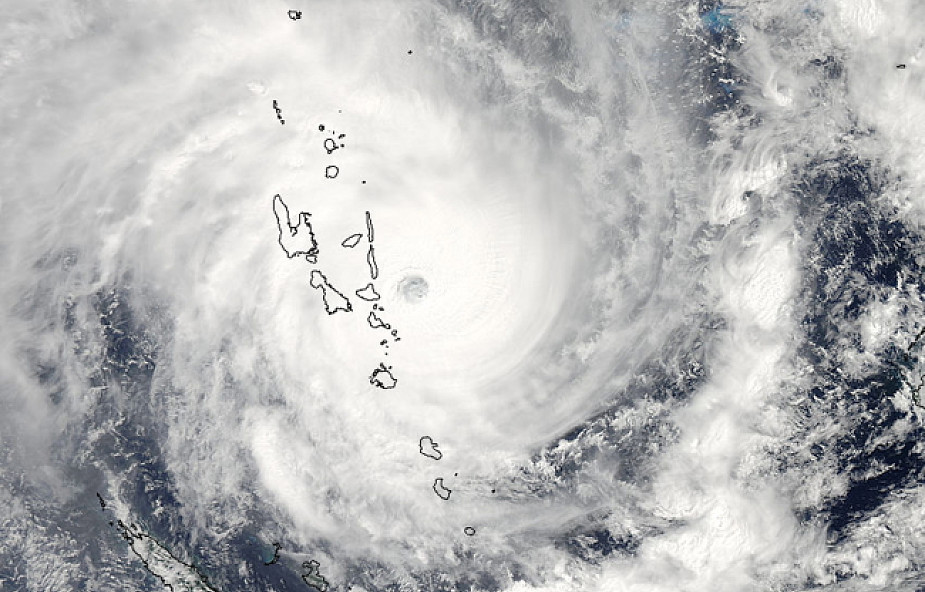 Silny cyklon uderzył w Vanuatu