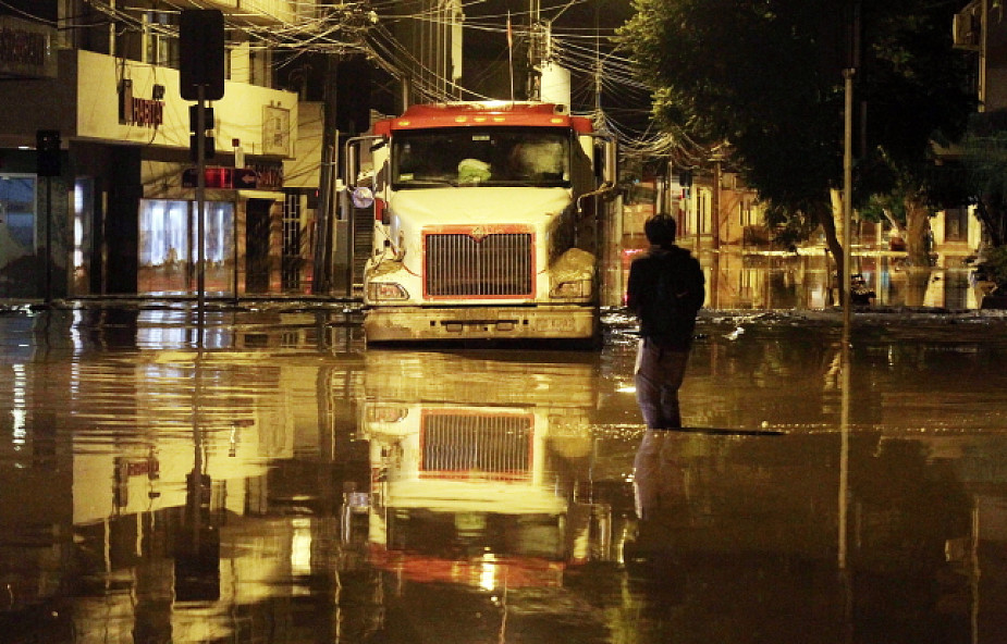 Chile: ulewne deszcze na pustynnej północy