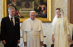 Papież przyjął belgijską parę królewską