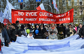 Tysiące obrońców życia na ulicach Szczecina
