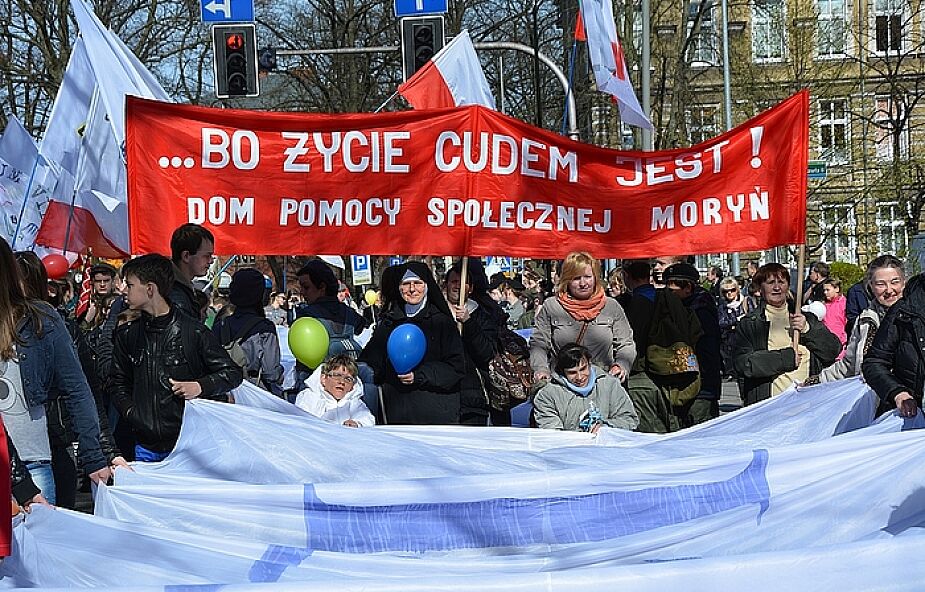 Tysiące obrońców życia na ulicach Szczecina