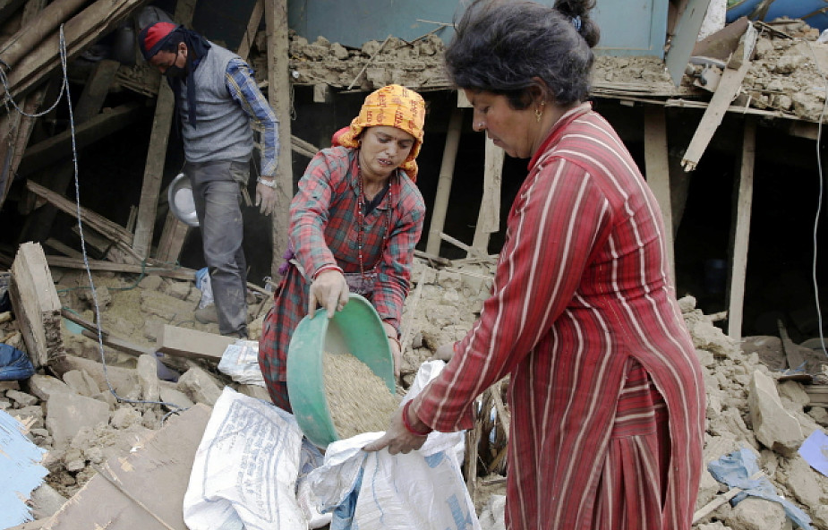 Caritas zbiera pieniądze dla poszkodowanych w Nepalu