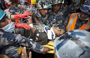 Pięć dni po trzęsieniu ratownicy odnaleźli żywego chłopca