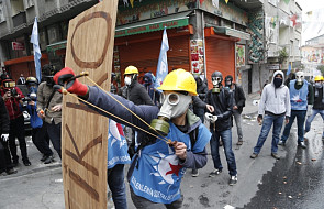 Starcia demonstrantów z policją w Stambule