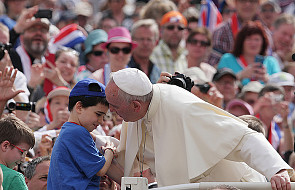 Franciszek rozmawiał z dziećmi na temat wojny