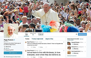Papież na Twitterze przypomina o wyrozumiałości