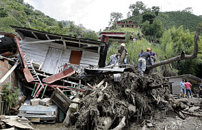 Kolumbia: Ponad 59 ofiar lawiny błota i kamieni