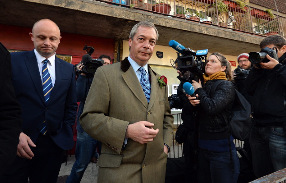 Szef UKIP Nigel Farage rezygnuje ze stanowiska