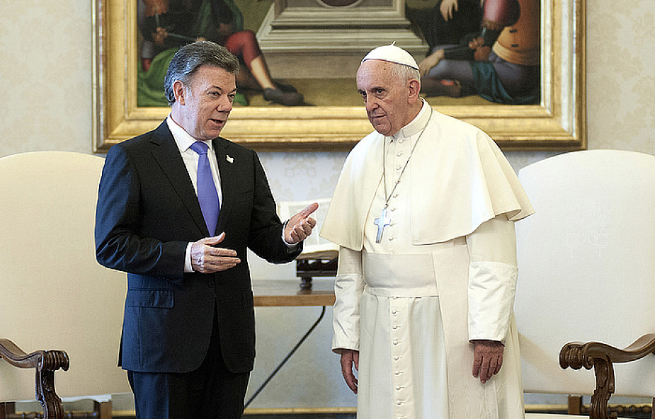 Prezydent Kolumbii w Watykanie