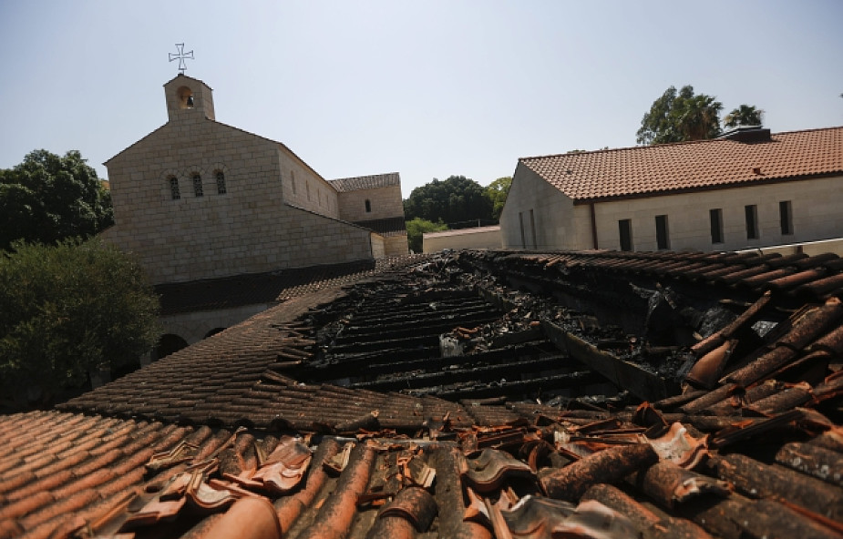Podpalono kościół w Izraelu