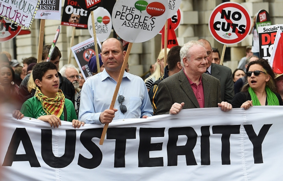 Londyn: protest przeciw polityce oszczędności