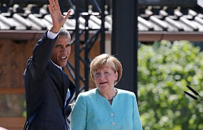 Obama i Merkel spotkali się przed szczytem G7