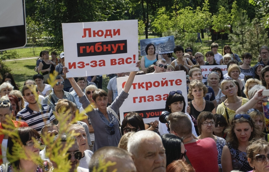 Ukraina: protesty przeciwko misji OBWE