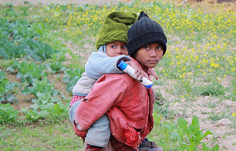 10 tys. niedożywionych dzieci w Nepalu