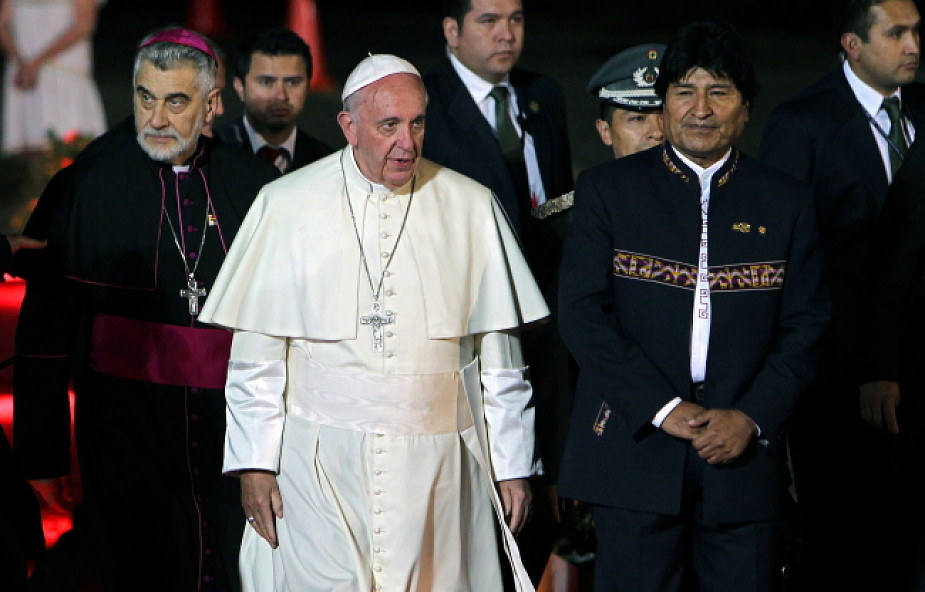 Franciszek w Boliwii: Przybywam jako gość i pielgrzym, aby umocnić wiarę w Chrystusa