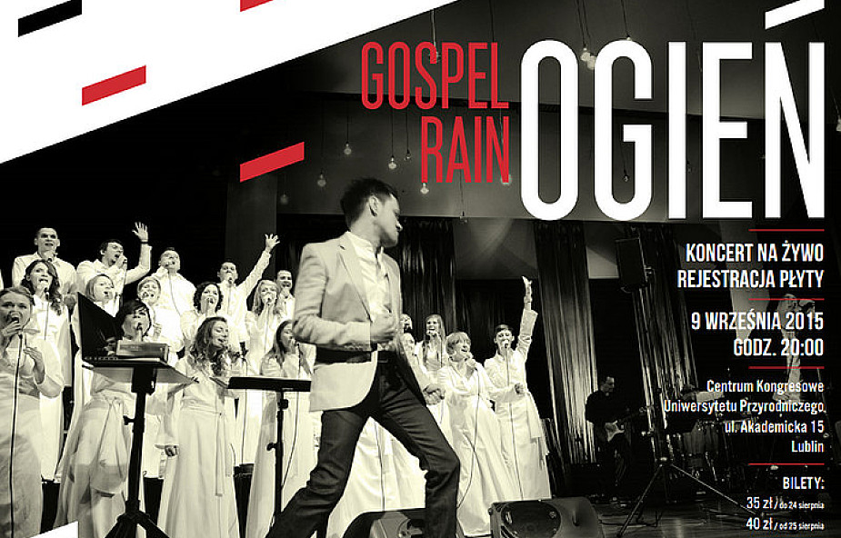 Premierowy koncert chóru GOSPEL RAIN