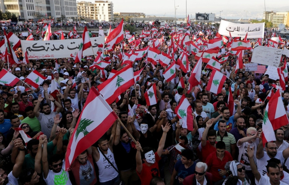 Liban: wielotysięczny protest antyrządowy