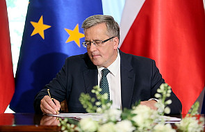 Komorowski podpisał nowelę "in dubio pro tributario"