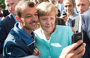 Merkel odwiedziła placówki dla uchodźców