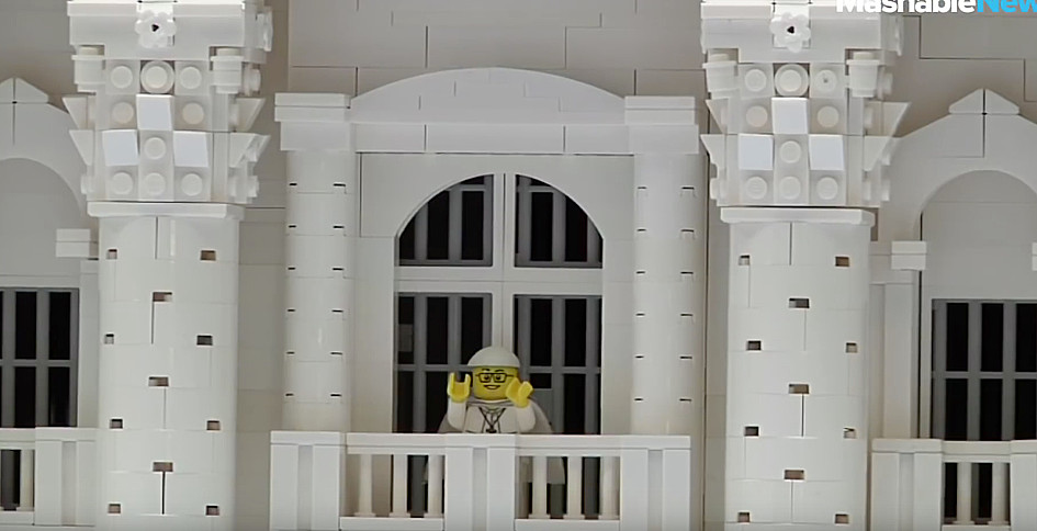 Bazylika św. Piotra z klocków Lego [WIDEO] - zdjęcie w treści artykułu