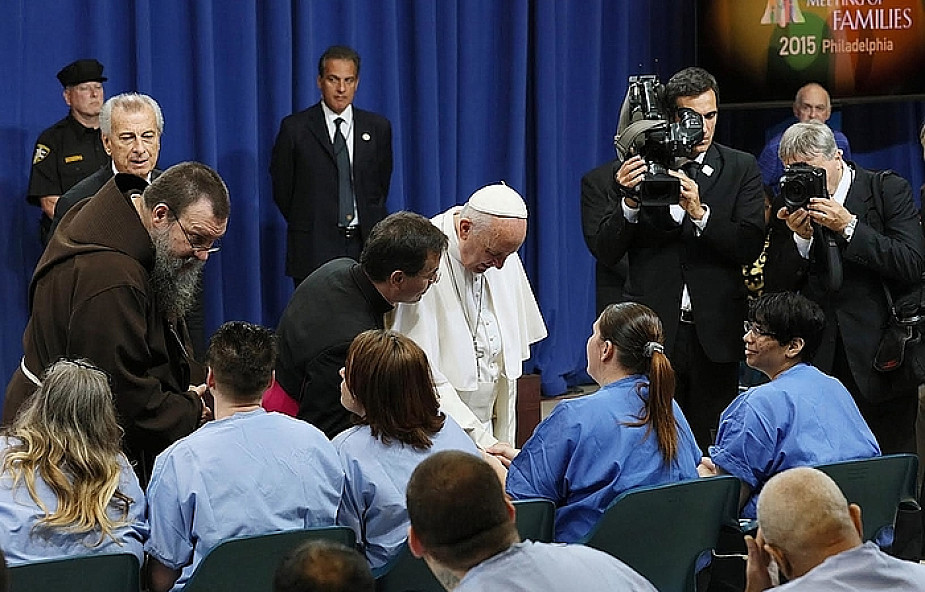 Papież odwiedził więzienie w Filadelfii