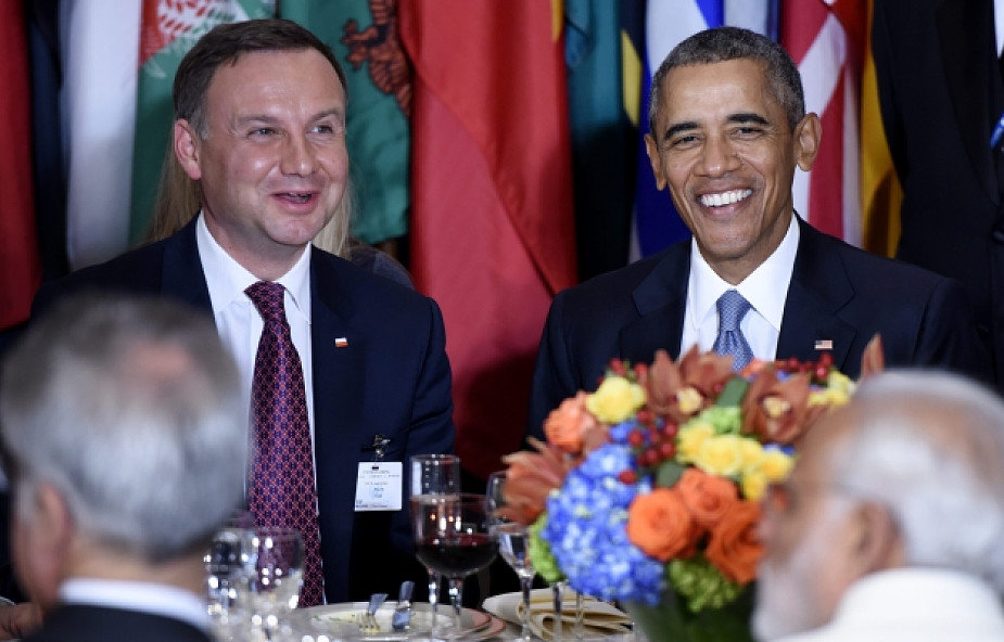 Andrzej Duda spotkał się m.in. z Barackiem Obamą