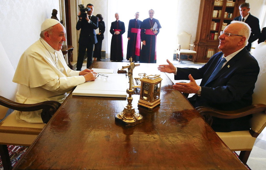 Spotkanie Franciszka z Prezydentem Izraela