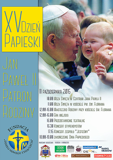 Kraków - XV Dzień Papieski 