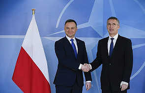 Duda na spotkaniu z sekretarzem NATO