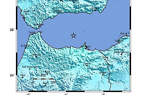 Trzęsienie ziemi na Morzu Śródziemnym