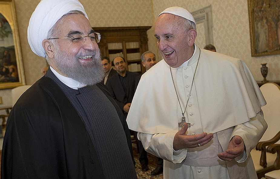 Prezydent Iranu z wizytą u papieża Franciszka