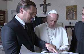 Znany aktor spotkał się z papieżem Franciszkiem