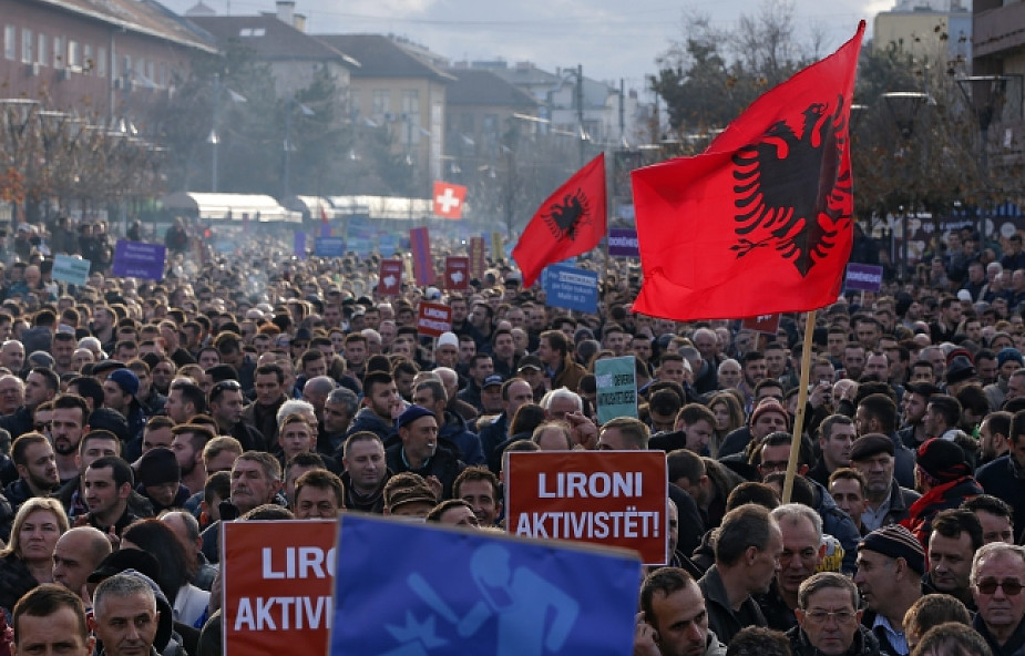 Kosowo: wielka antyrządowa demonstracja