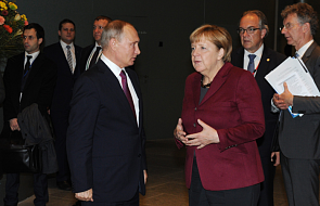 Merkel: twarda rozmowa z Putinem o Syrii 