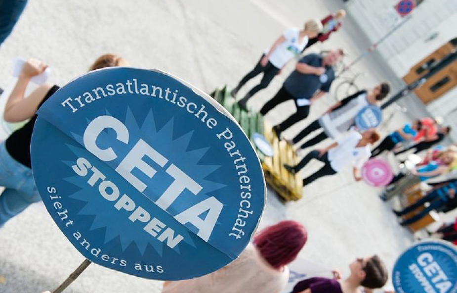 "Nikt nie wierzy, że CETA nie zostanie podpisana"