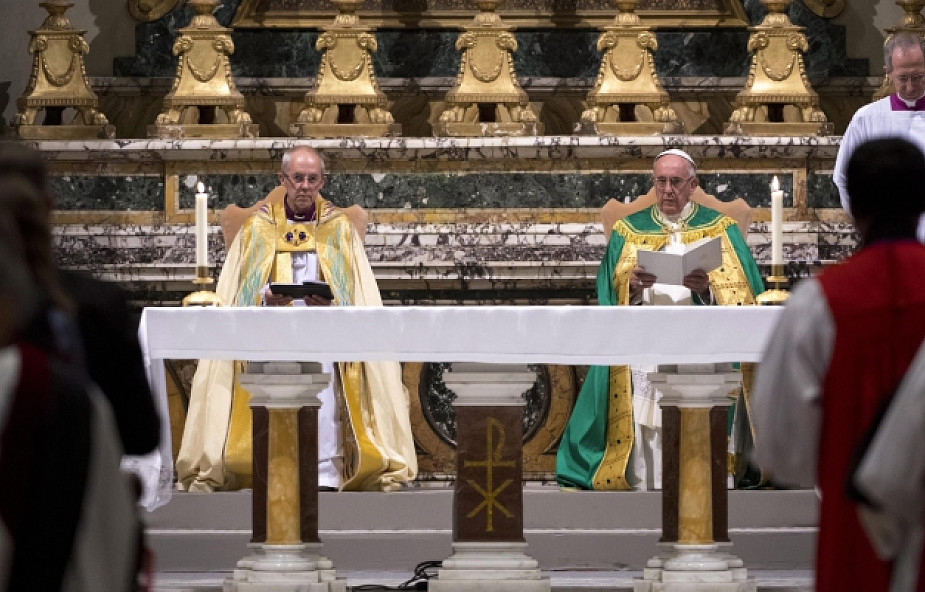 Papież i Prymas anglikanów podpisali wspólną deklarację