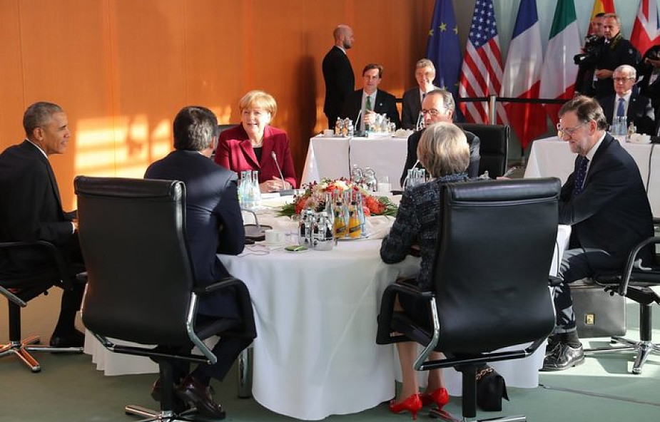 Obama spotkał się z przywódcami pięciu krajów UE