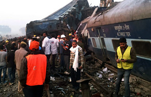 Indie: 91 ofiar śmiertelnych katastrofy kolejowej