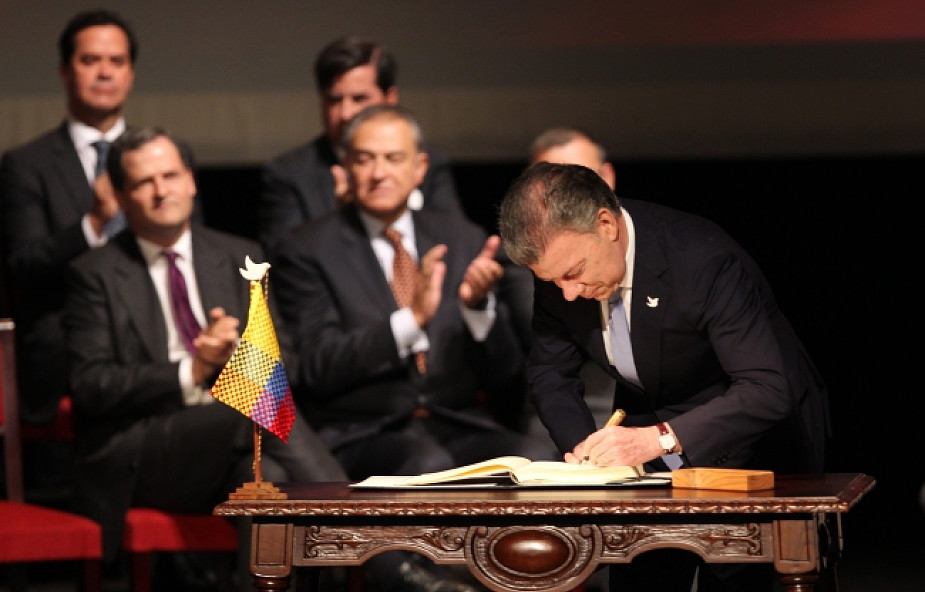 Kolumbia: podpisano nowe porozumienie pokojowe