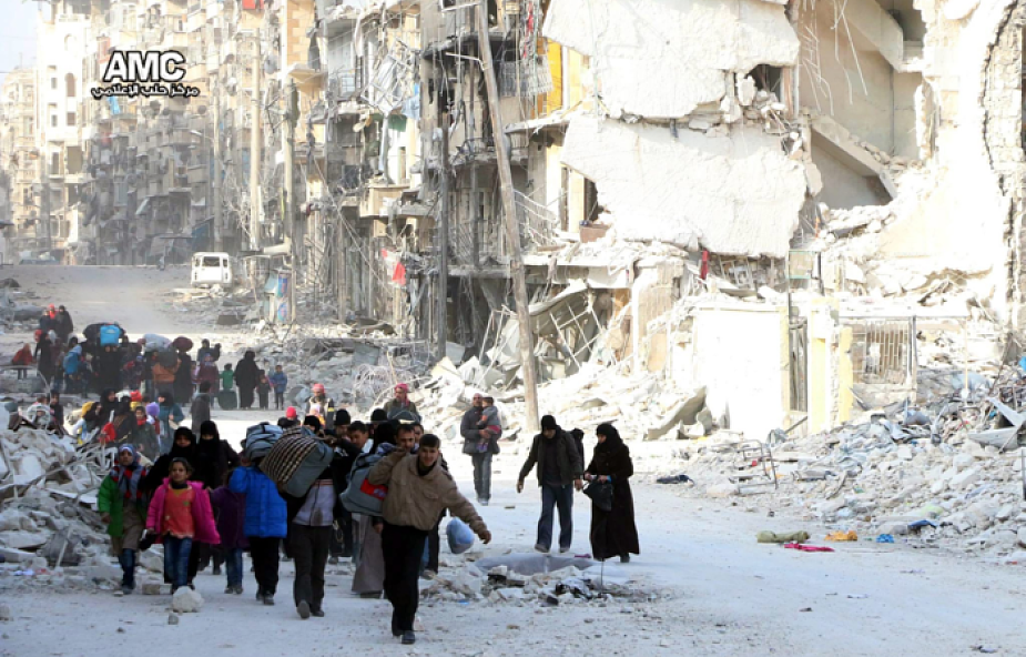 Syria: z Aleppo uciekło 50 tys. ludzi