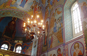 Dawna liturgia w prawosławnej kaplicy w Warszawie