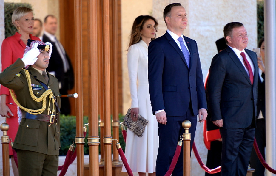 Rozpoczęła się wizyta Prezydenta Andrzeja Dudy w Jordanii