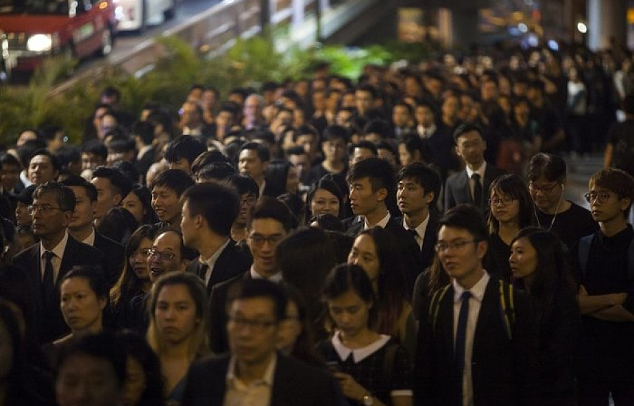Hongkong: marsz milczenia prawników przeciwko decyzji Chin