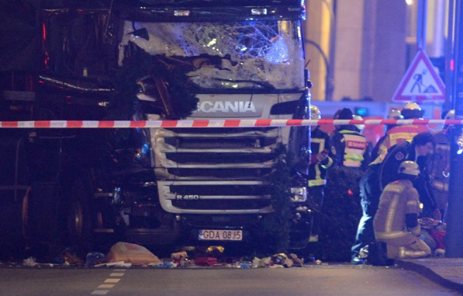 Wypadek w Berlinie, prawdopodobnie zamach terrorystyczny