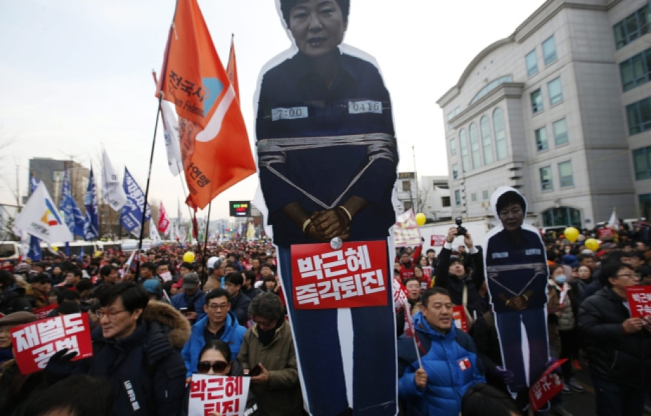Prezydent Korei Płd. odejdzie w kwietniu