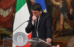 Włochy: Renzi złożył dymisję