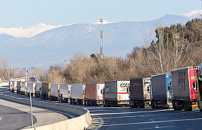 Ukraińcy ogłosili blokadę rosyjskich ciężarówek