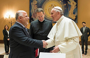 Watykan: papież przyjął premiera Iraku