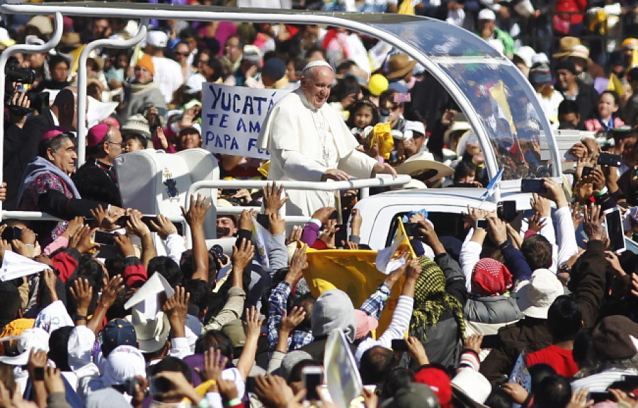 Papież prosi Indian o przebaczenie za krzywdy