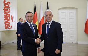Prezydent z szefem Bundesratu o Ukrainie i NATO